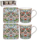 STRAWBERRY THIEF MUG&COAST SET