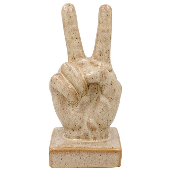 PEACE REACTIVE GLAZE 24CM