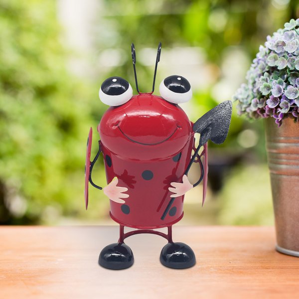 BRIGHT EYES LADYBIRD PLANTER