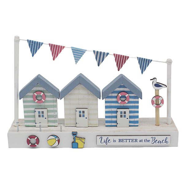 SANDY BEACH HUT PLAQUE