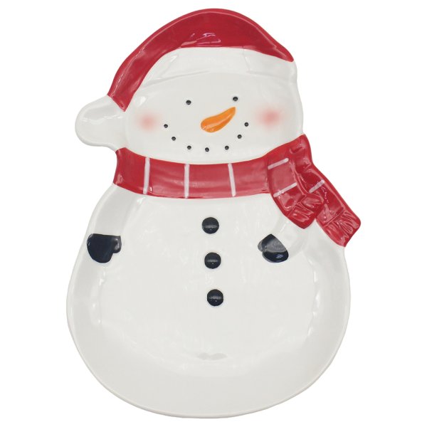 SNOWMAN PLATE