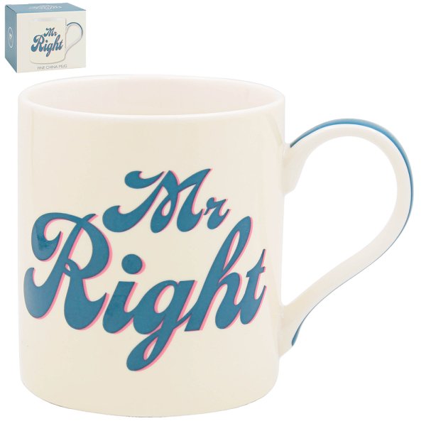 MR RIGHT MUG