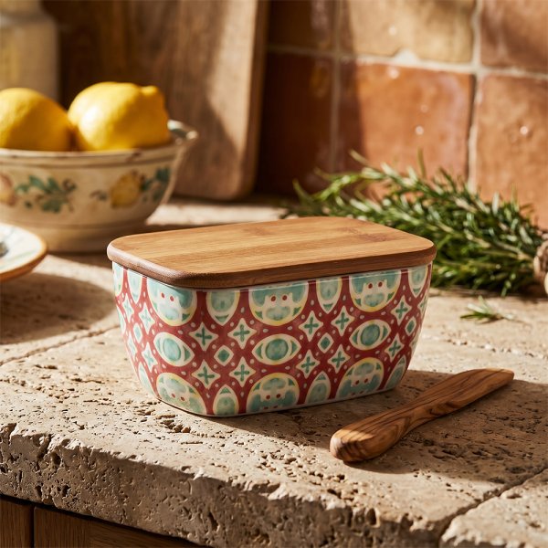 TUSCANY BUTTER DISH