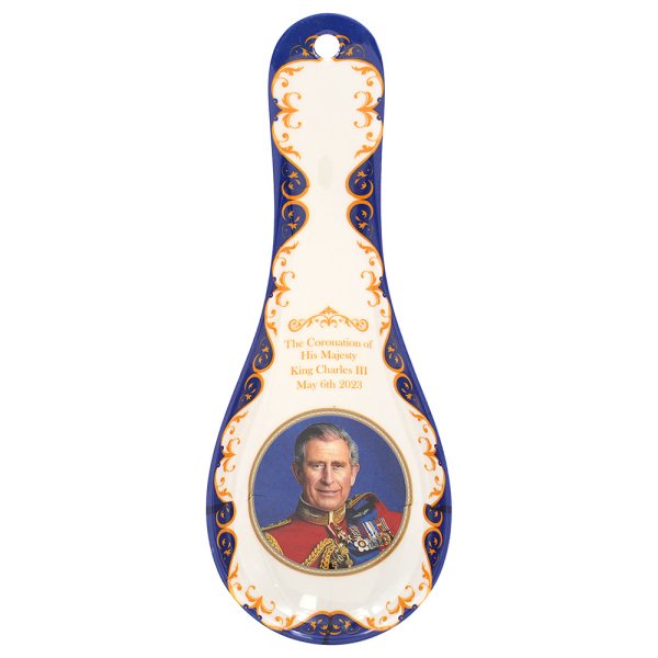 HM KING CHARLES III SPOON REST
