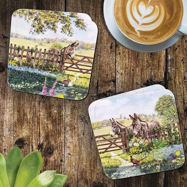 DONKEY COASTERS SET 4
