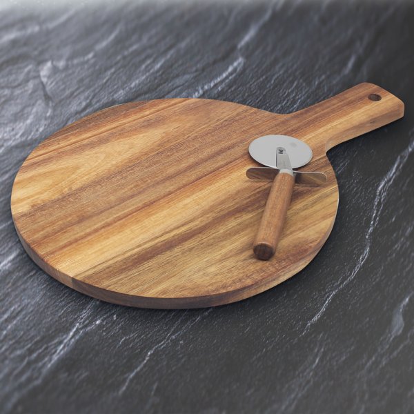 ACACIA PIZZA BOARD SET