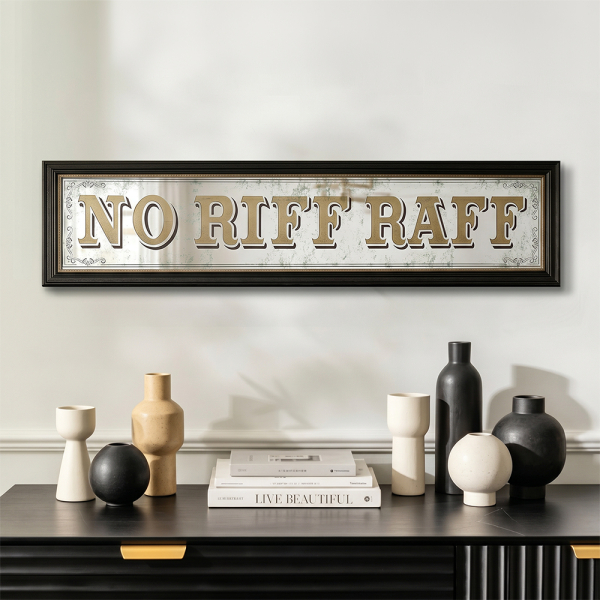 NO RIFF RAFF WALL ART