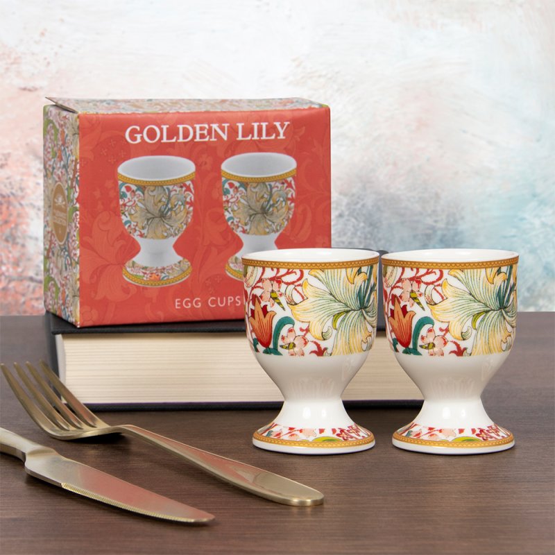 Lesser & Pavey LP93530 set di 4 tazze in Golden Lily 
