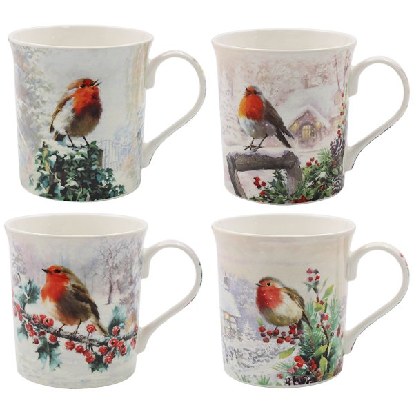 ROBINS MUG 4 ASST