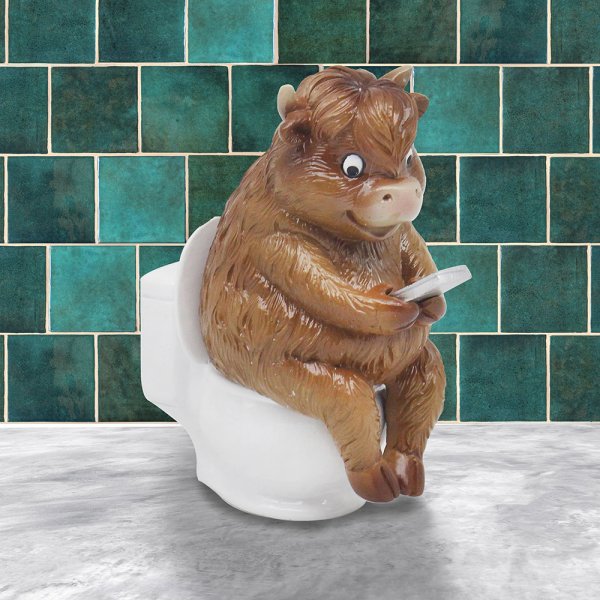 HIGHLAND COW LOO-TIME