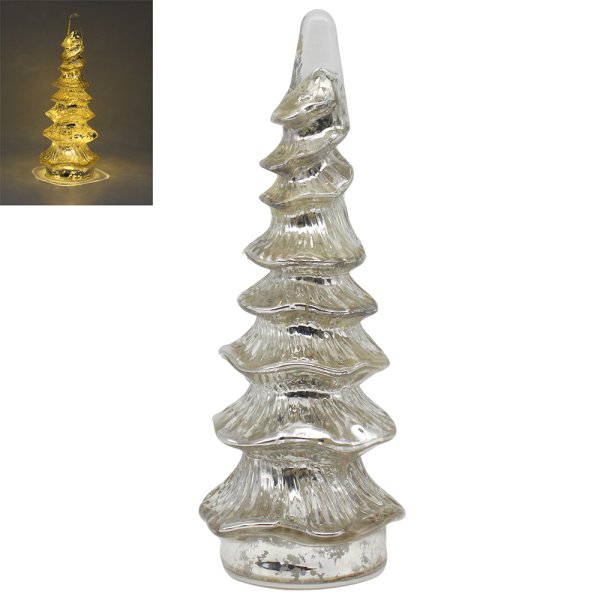 CHRISTMAS TREE SILVER LED