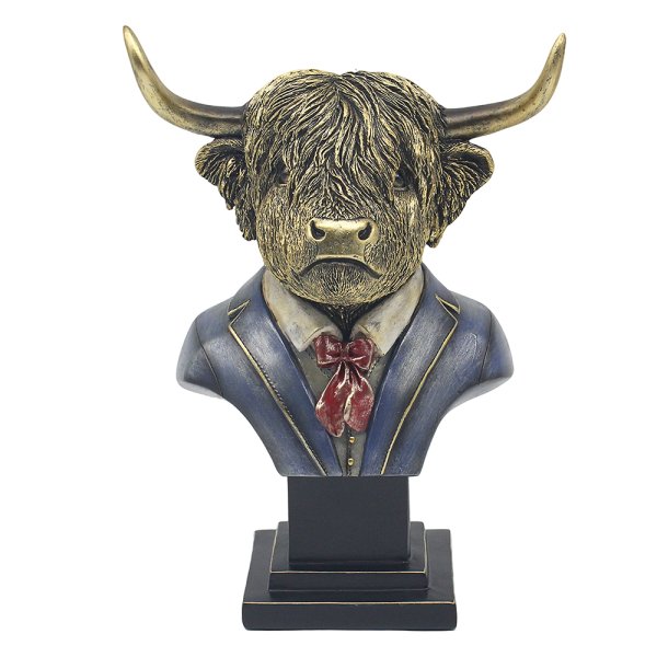 HIGHLAND COW BUST