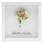 FLOWER PLAQUE FABULOUS AUNTIE