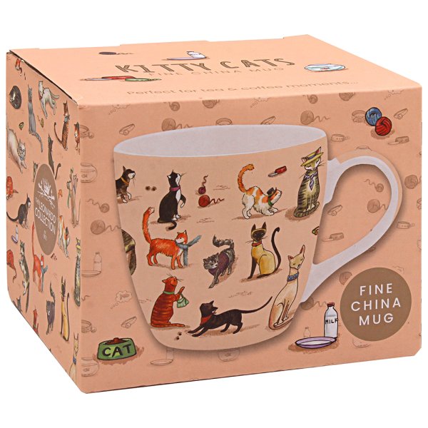 KITTY CATS BREAKFAST MUG