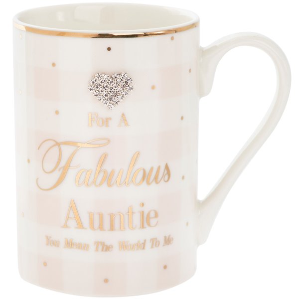 MAD DOTS FAB AUNTIE MUG