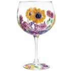 SUNFLOWERS GIN GLASS