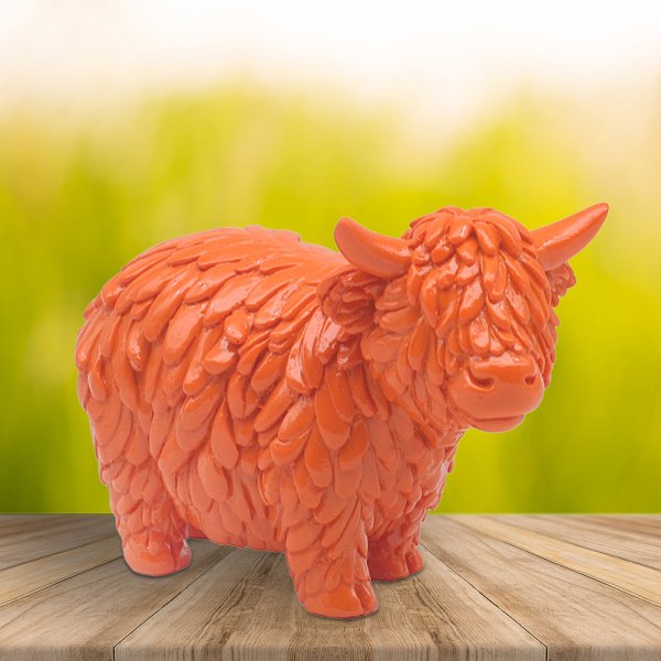 HIGHLAND COW ORANGE