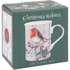 CHRISTMAS ROBINS MUG