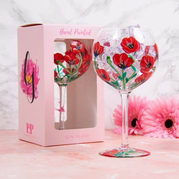 POPPIES GIN GLASS
