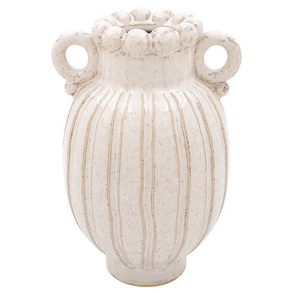 VASE - CREAM 17.5CM
