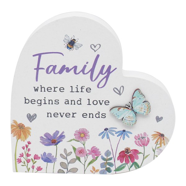 HEART PLAQUE FAMILY