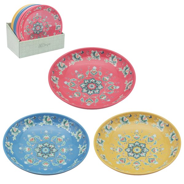 TUSCANY MELAMINE BOWL 3 ASST