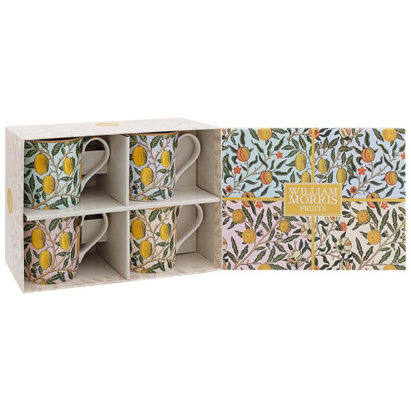 FRUITS MUGS SET 4