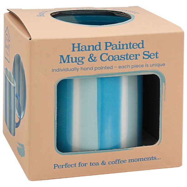 STRIPES MUG & COASTER