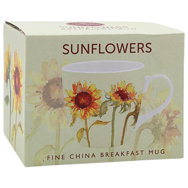 SUNFLOWERS BREAKFAST MUG