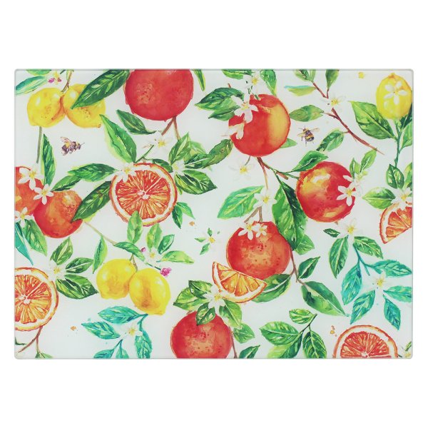 ORANGES & LEMONS CUTTING BOARD