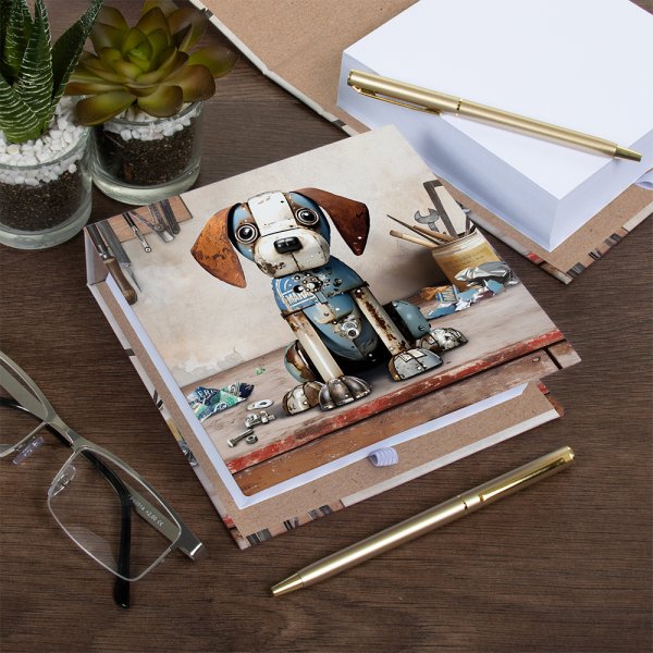 SCRAP BEAGLE MEMO PAD
