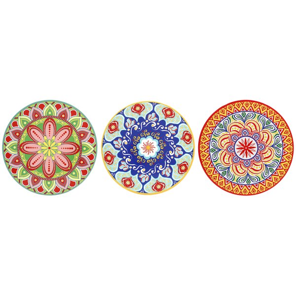 TUSCANY TRIVET 3 ASST