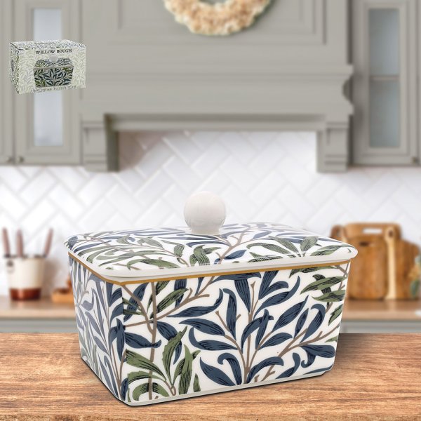 WILLOW BOUGH BUTTER DISH