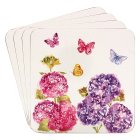 BUTTERFLY BLOSSOM COASTERS S4