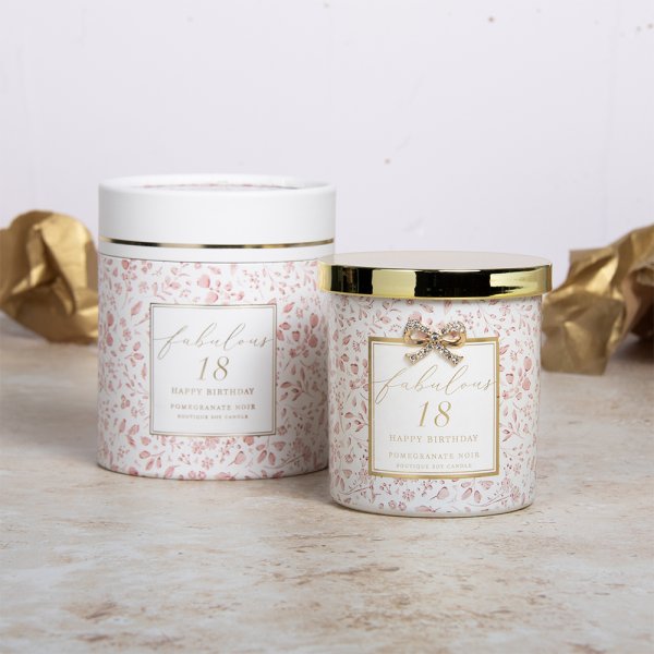 HAPPY BIRTHDAY 18TH CANDLE