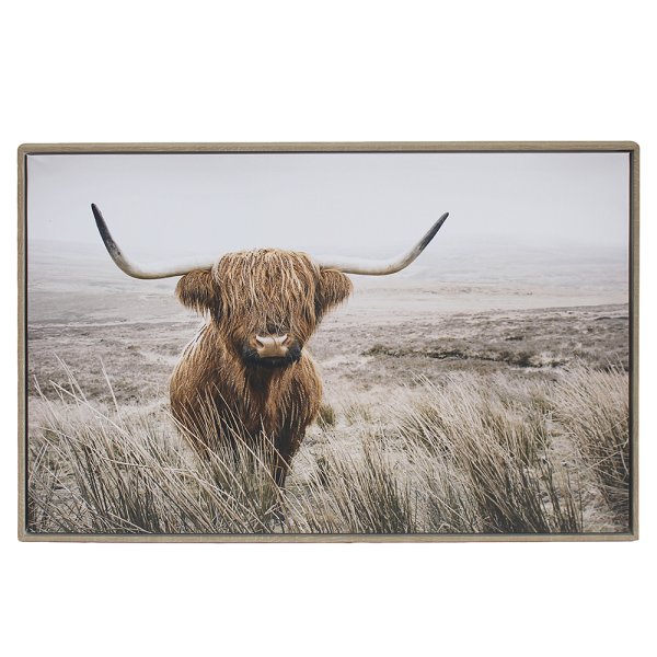 HIGHLAND COW WALL ART