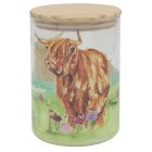 HIGHLAND COW CANISTER MED