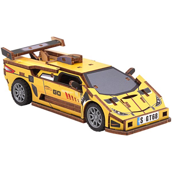 WOODCRAFT VEHICLES YELLOW WOODCRAFT VEHICLES YELLOW