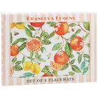ORANGES & LEMONS PLACEMATS S4