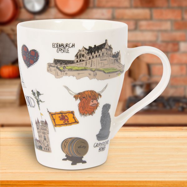 SCOTTISH SKETCH MUG