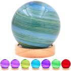 COSMIC PLANET LAMP GREEN 12CM