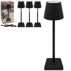 RECHARGABLE TOUCH LAMP BLACK