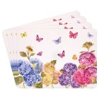 BUTTERFLY BLOSSOM PLACEMATS S4