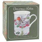 CHRISTMAS ROBINS MUG