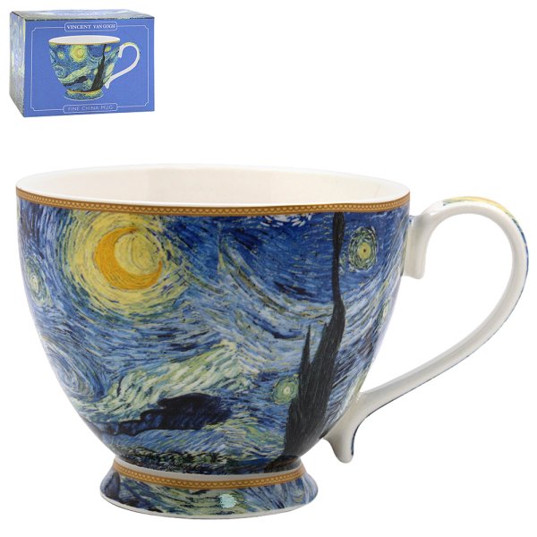 VAN GOGH STAR NIGHTFOOTED MUG