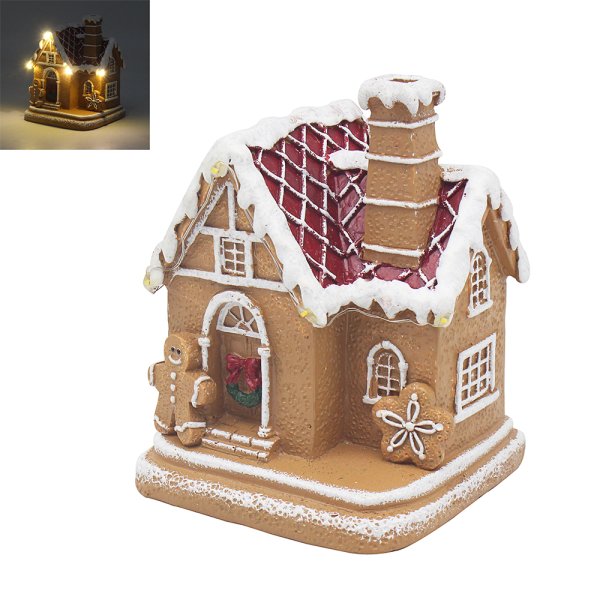 GINGERBREAD LED HOUSE