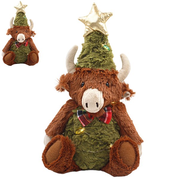 SITTING HIGHLAND COW-S