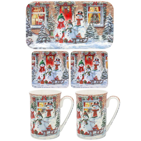SNOWMEN 5 PC GIFT SET