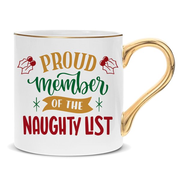 PROUD MEMBER NAUGHTY CLUB MUG