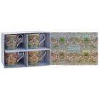 STRAWBERRY THIEF MUGS SET 4